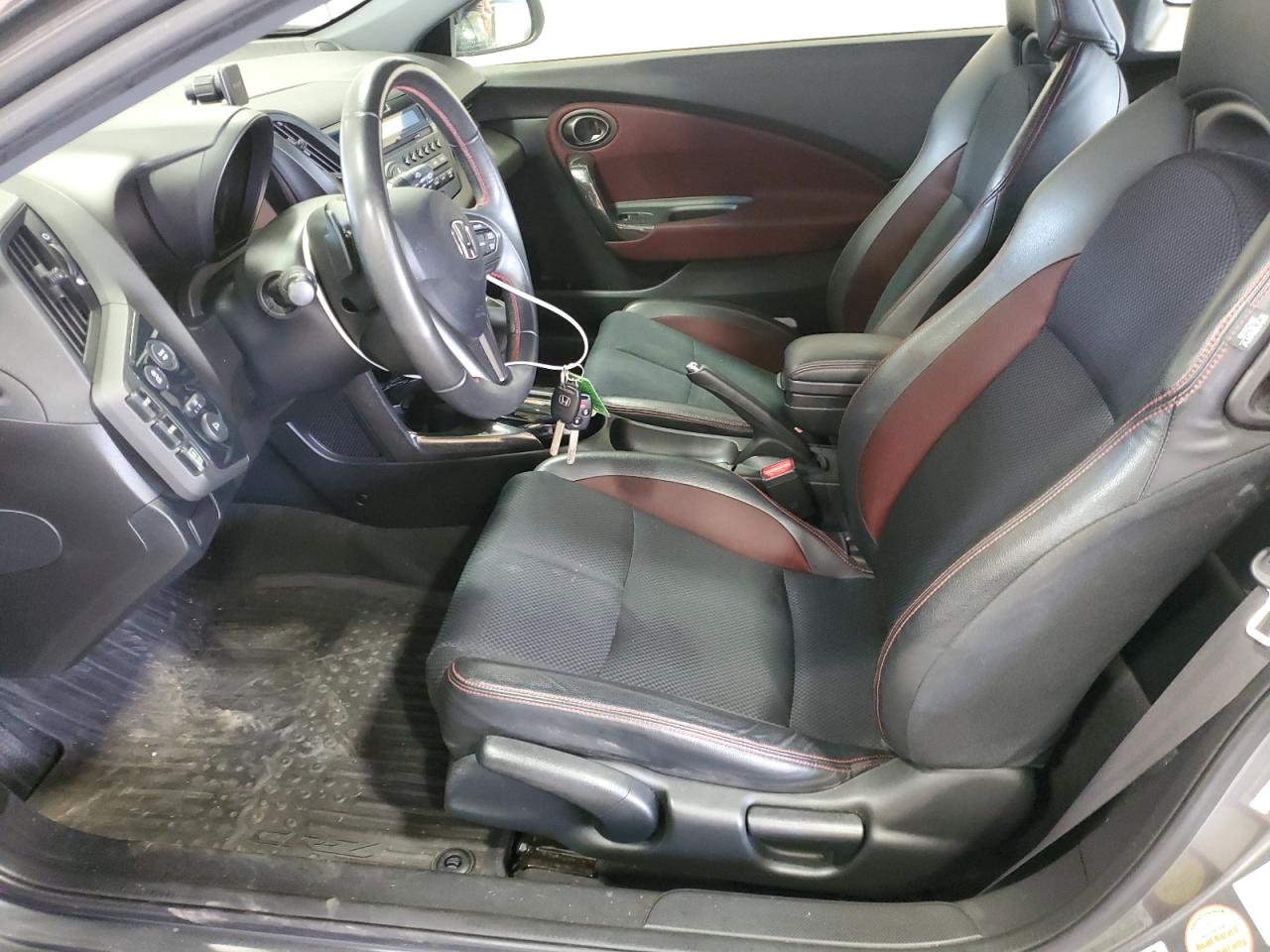 2015 Honda CR-Z VIN JHMZF1D69FS002321 Copart auction photo, side / rear end damage thumbnail 7