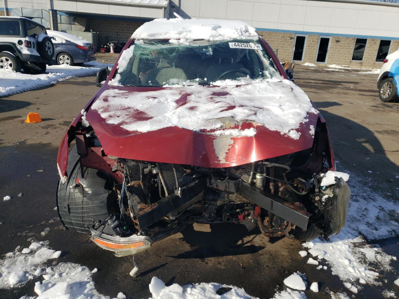 2015 Nissan Rogue VIN JN8AS5MVXFW753367 Copart auction photo, all over damage thumbnail 5