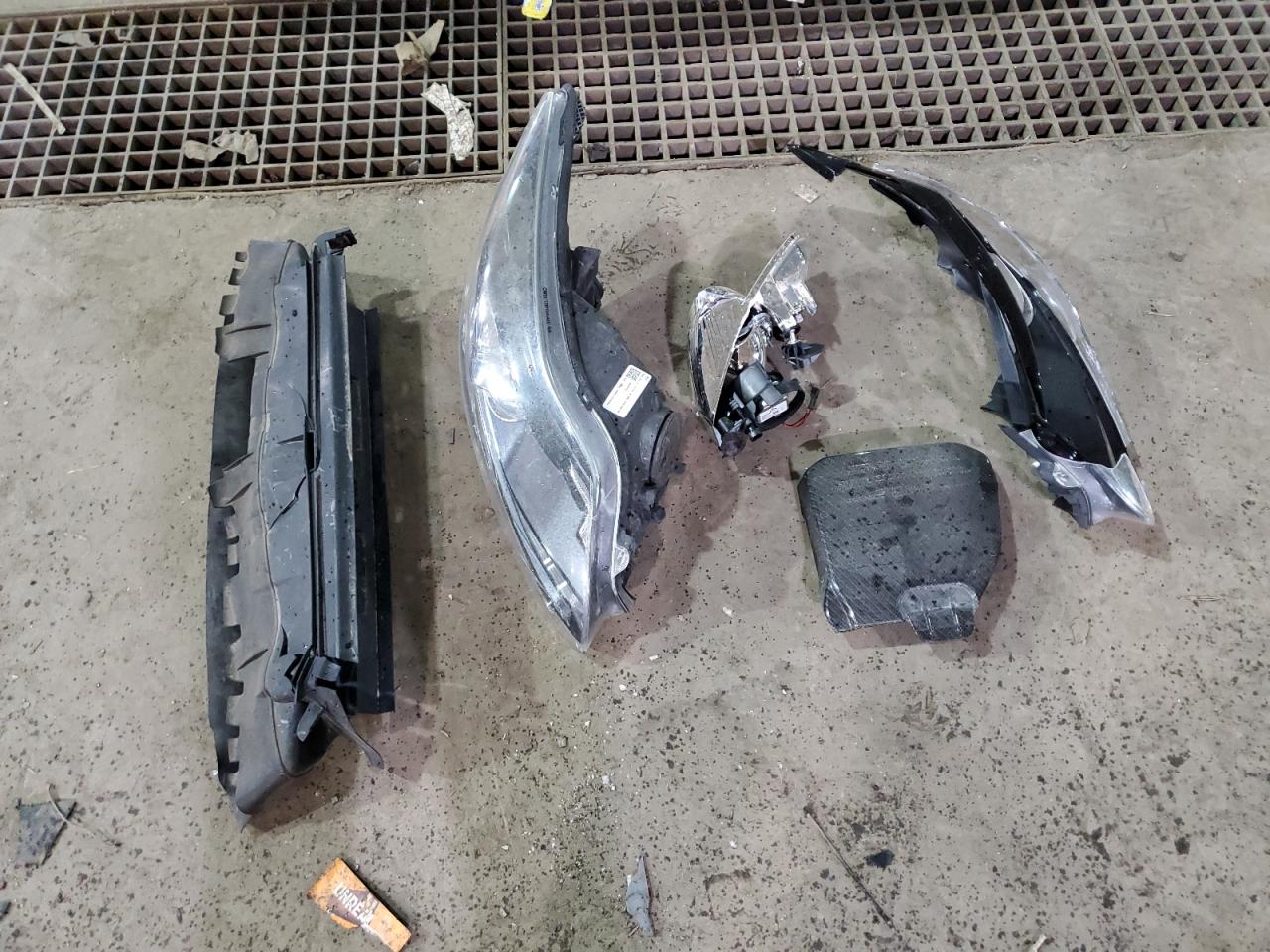 2014 Ford Focus VIN 1FADP3L93EL276838 Copart auction photo, front end damage thumbnail 12