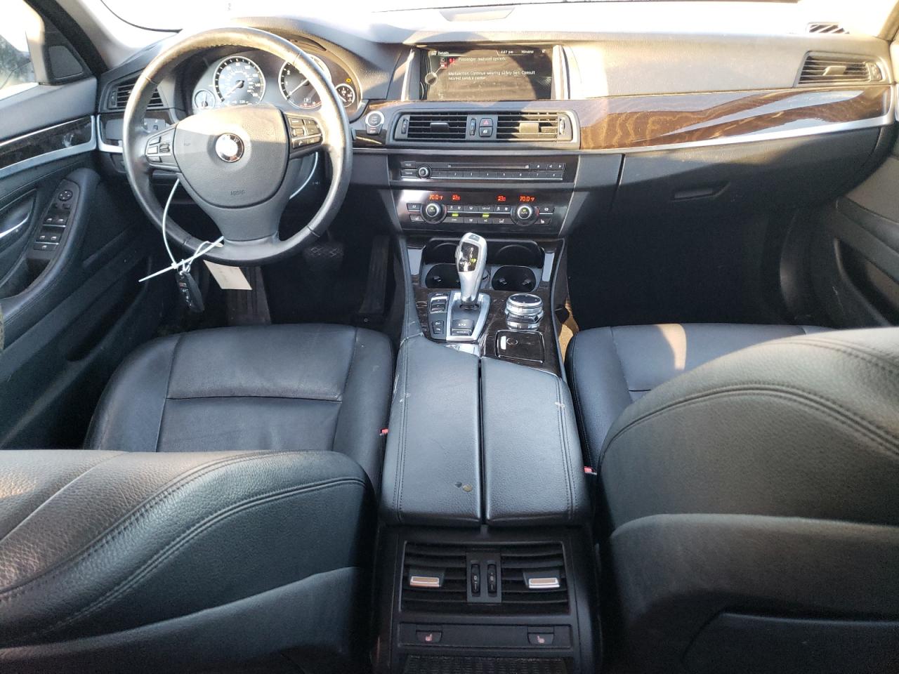 2014 BMW 5er VIN WBA5A7C54ED619345 Copart auction photo, water/flood damage thumbnail 8