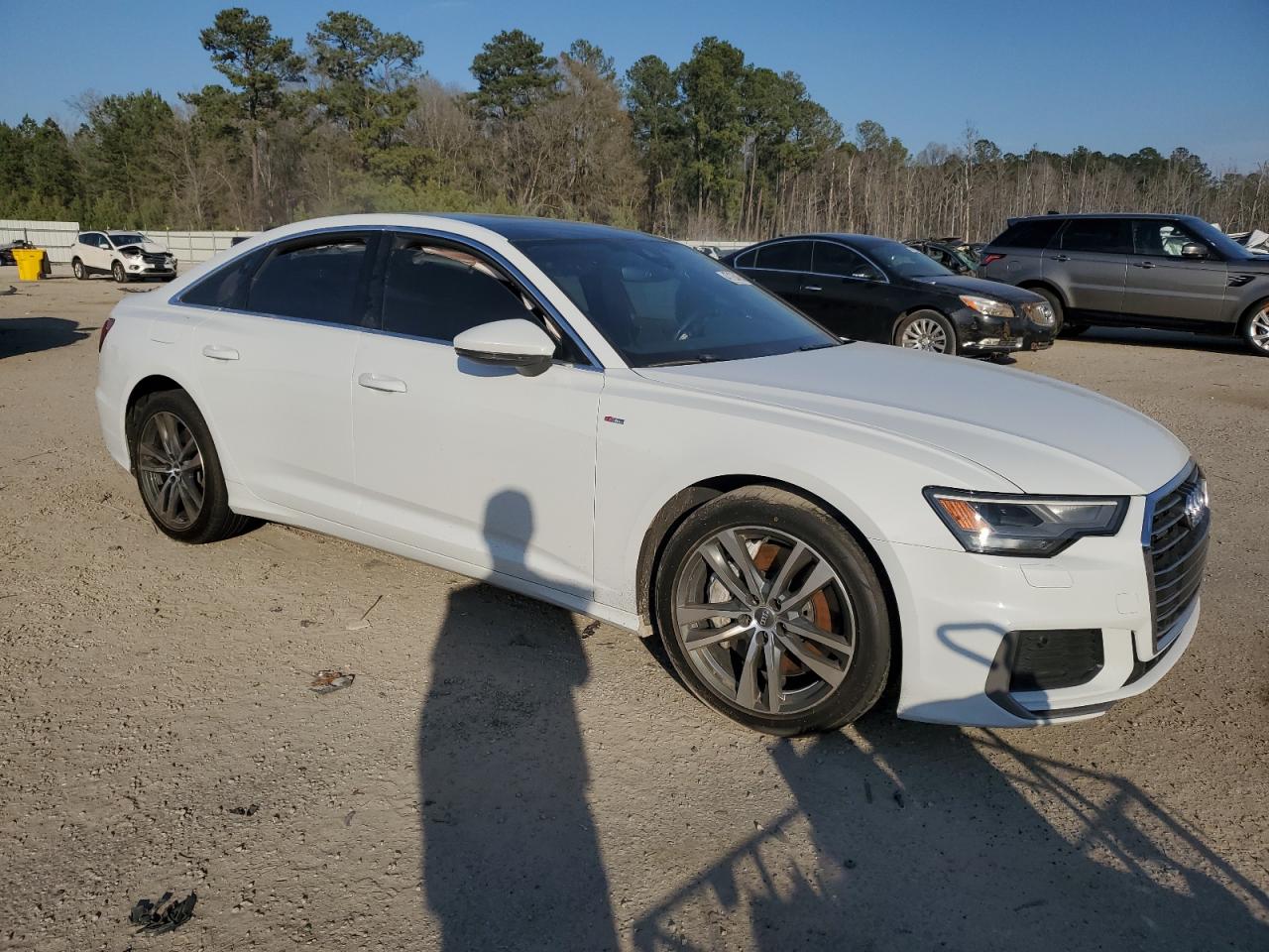 2019 Audi A6 VIN WAUK2AF21KN069302 Copart auction photo, front end / side damage thumbnail 4