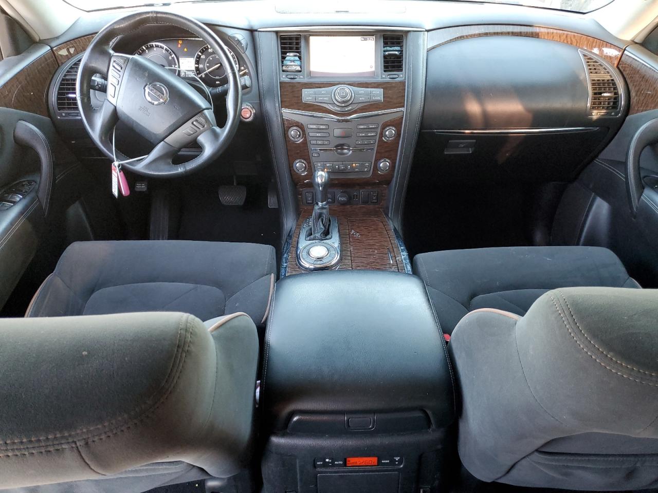 2018 Nissan Armada VIN JN8AY2ND4JX000231 Copart auction photo, front end damage thumbnail 8