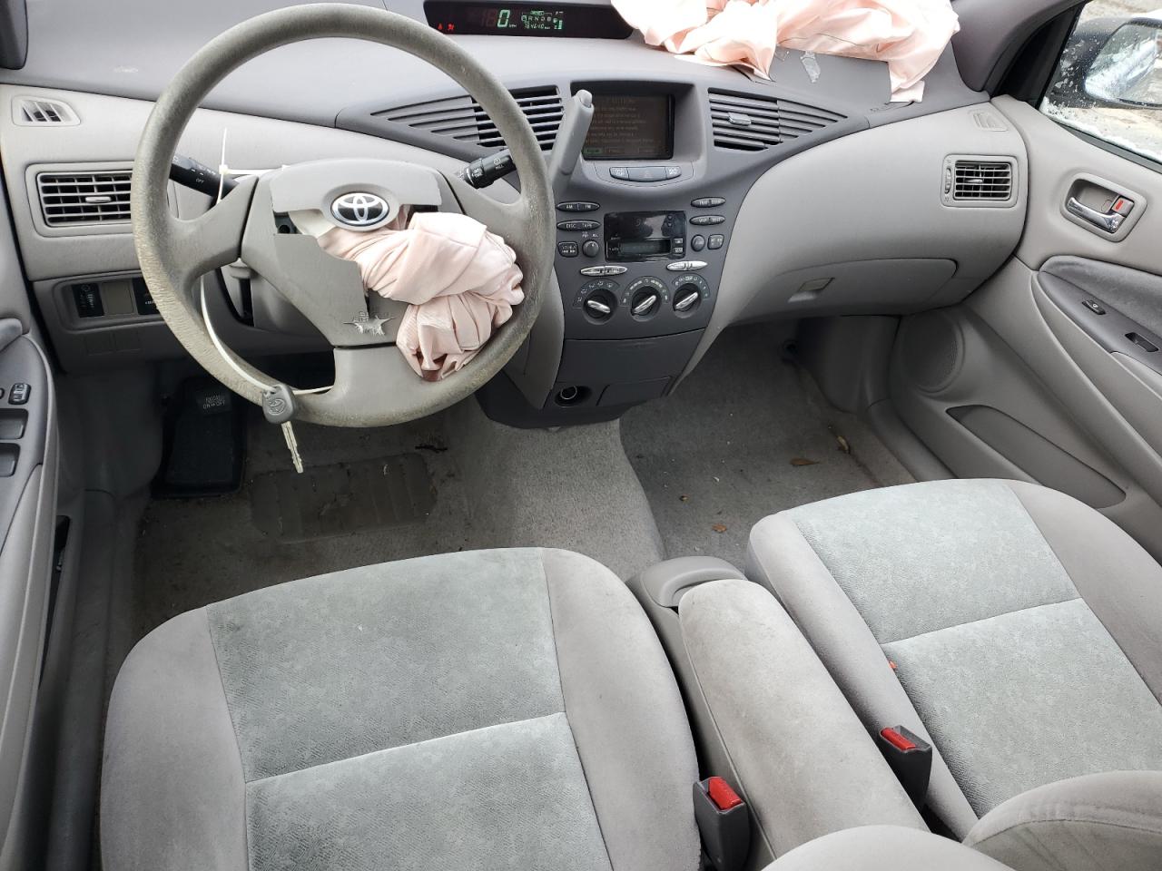2002 Toyota Prius VIN JT2BK18U520068919 Copart auction photo, front end / side damage thumbnail 8