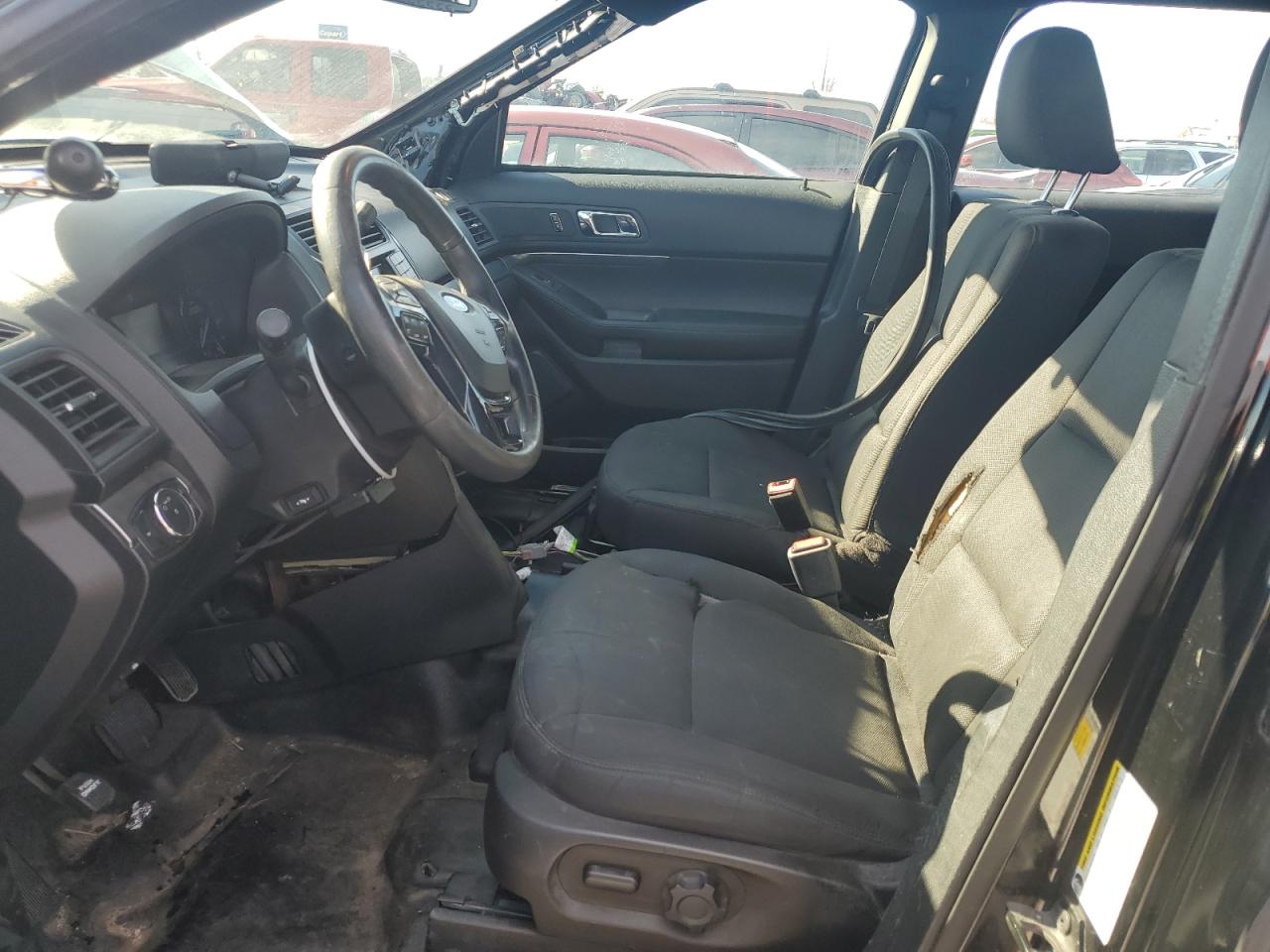 2017 Ford Explorer VIN 1FM5K8AR6HGD93626 Copart auction photo, side damage thumbnail 7
