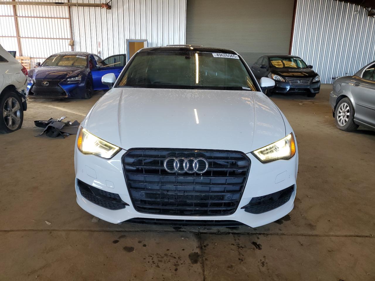 2016 Audi A3 VIN WAUA7GFF7G1117127 Copart auction photo, rear end / stripped damage thumbnail 5