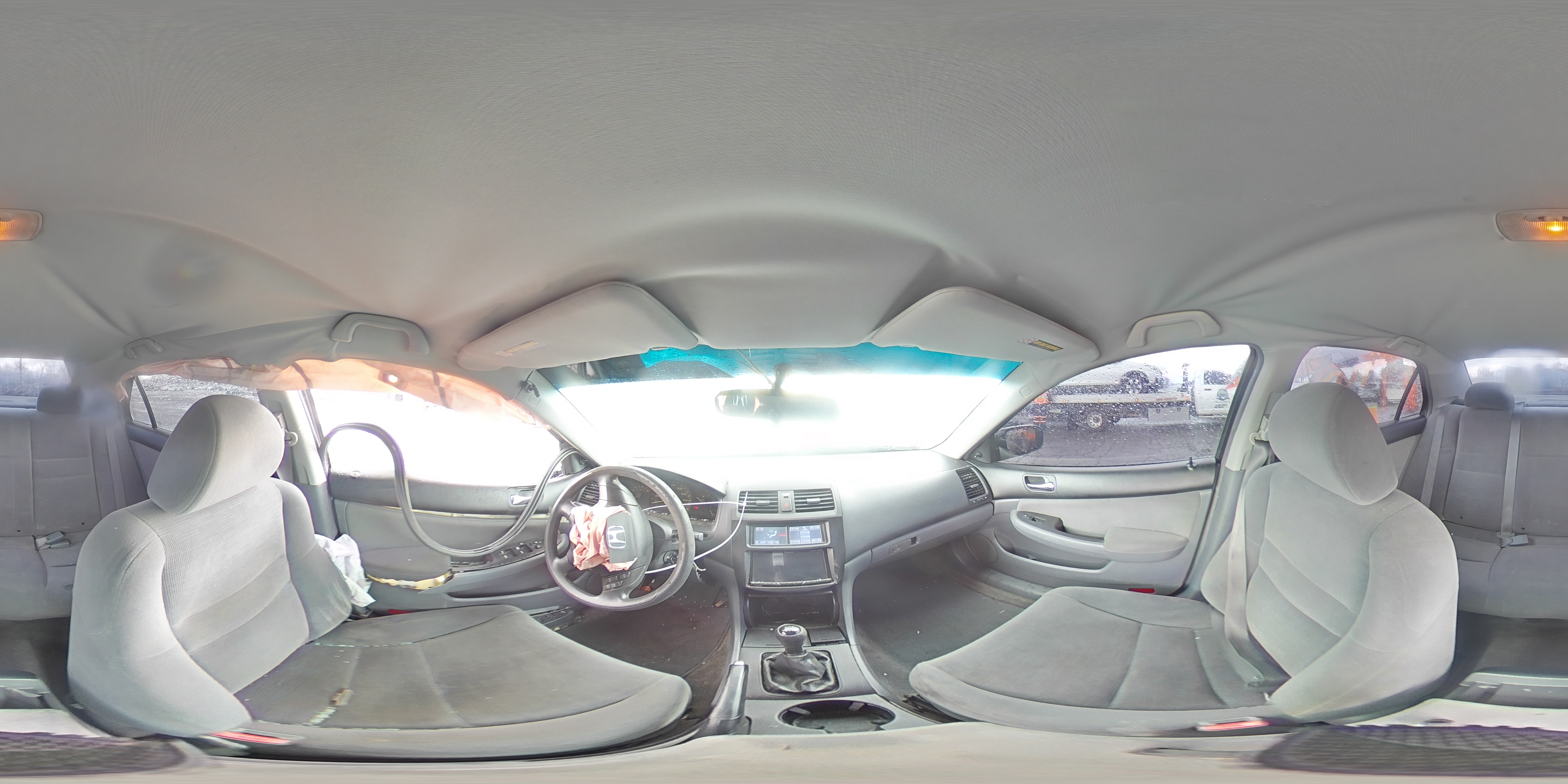 2007 Honda Accord VIN 1HGCM55137A114659 Copart auction photo, side / front end damage thumbnail 12