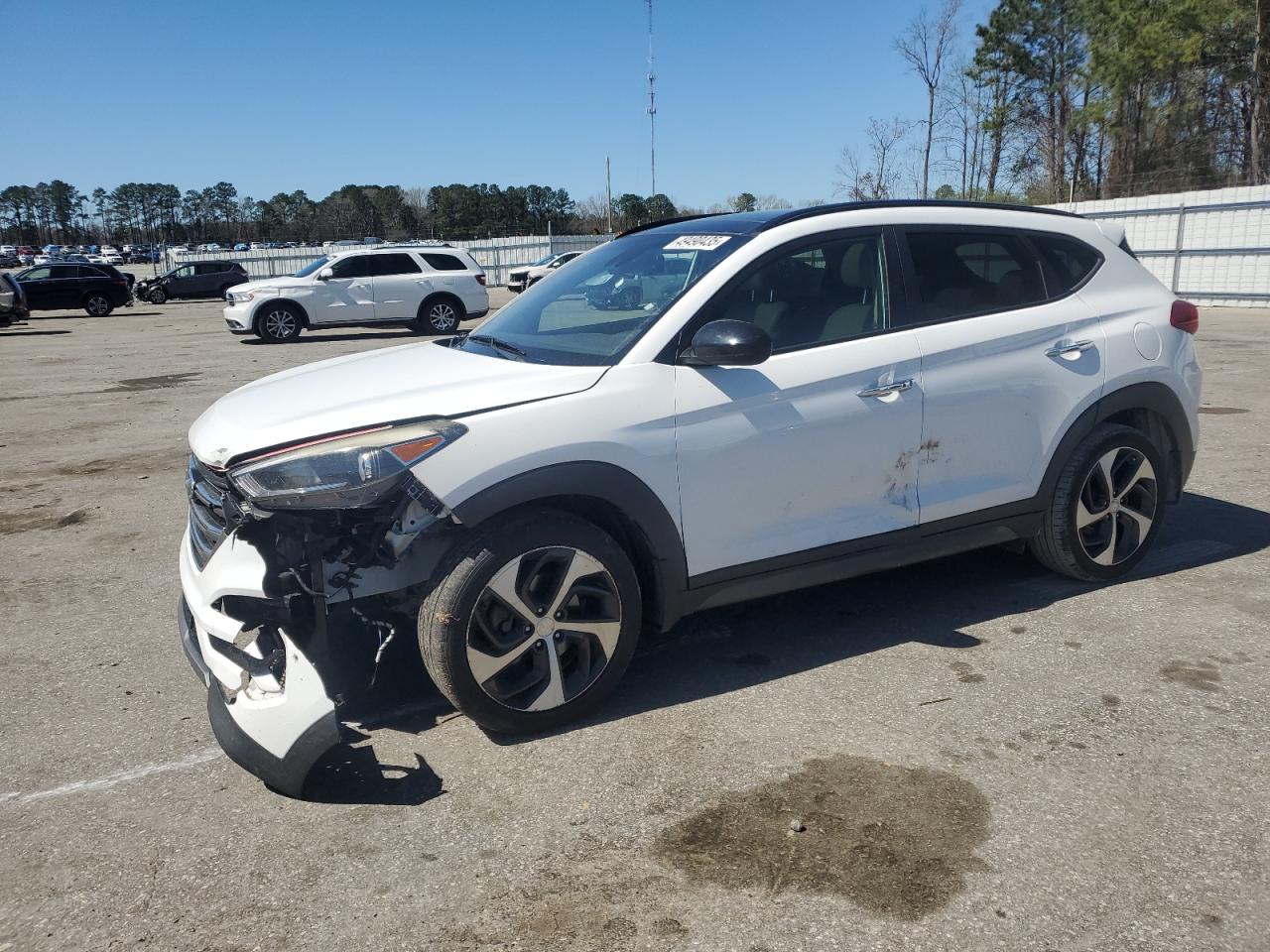 2016 Hyundai Tucson VIN KM8J3CA2XGU235212 - Copart auction photo