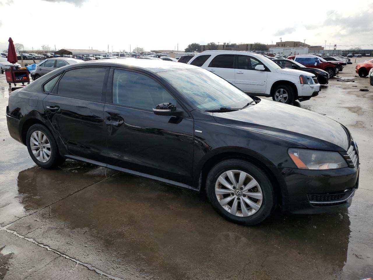 2015 Volkswagen Passat VIN 1VWAS7A30FC030846 Copart auction photo, rear end damage thumbnail 4