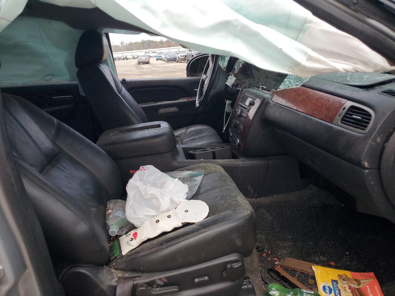 2013 Chevrolet Tahoe VIN 1GNSCBE00DR231767 Copart auction photo, rollover damage thumbnail 7
