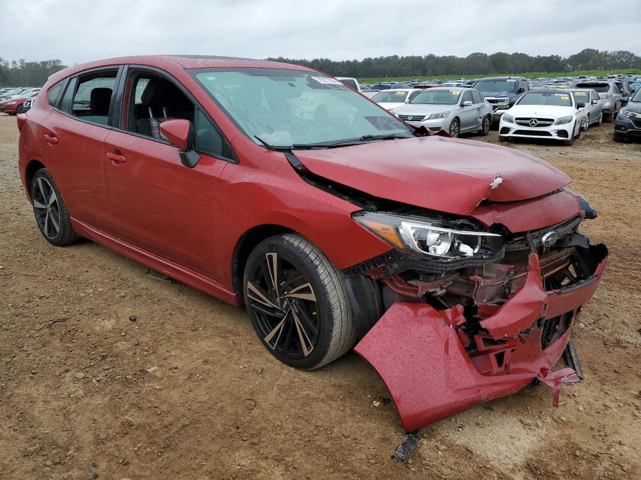 2017 Subaru Impreza VIN 4S3GTAM64H3726397 Copart auction photo, front end damage thumbnail 4