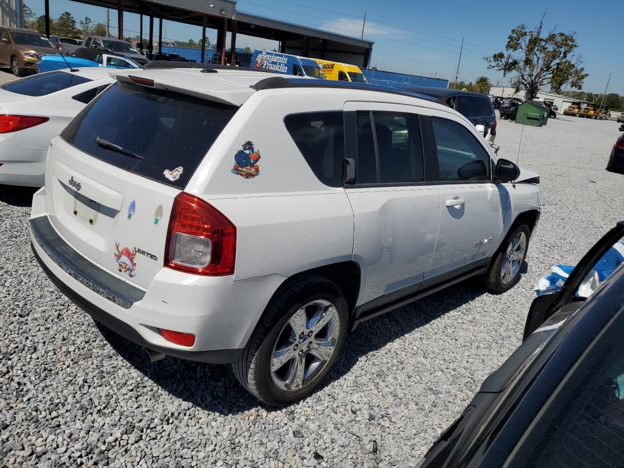 2011 Jeep Compass VIN 1J4NT5FB5BD151893 Copart auction photo, front end damage thumbnail 3