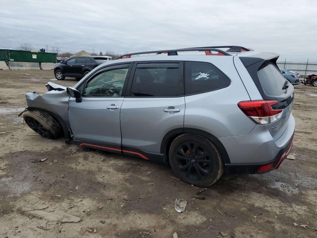 2024 Subaru Forester VIN JF2SKAGCXRH411396 Copart auction photo, front end / rear end damage thumbnail 2