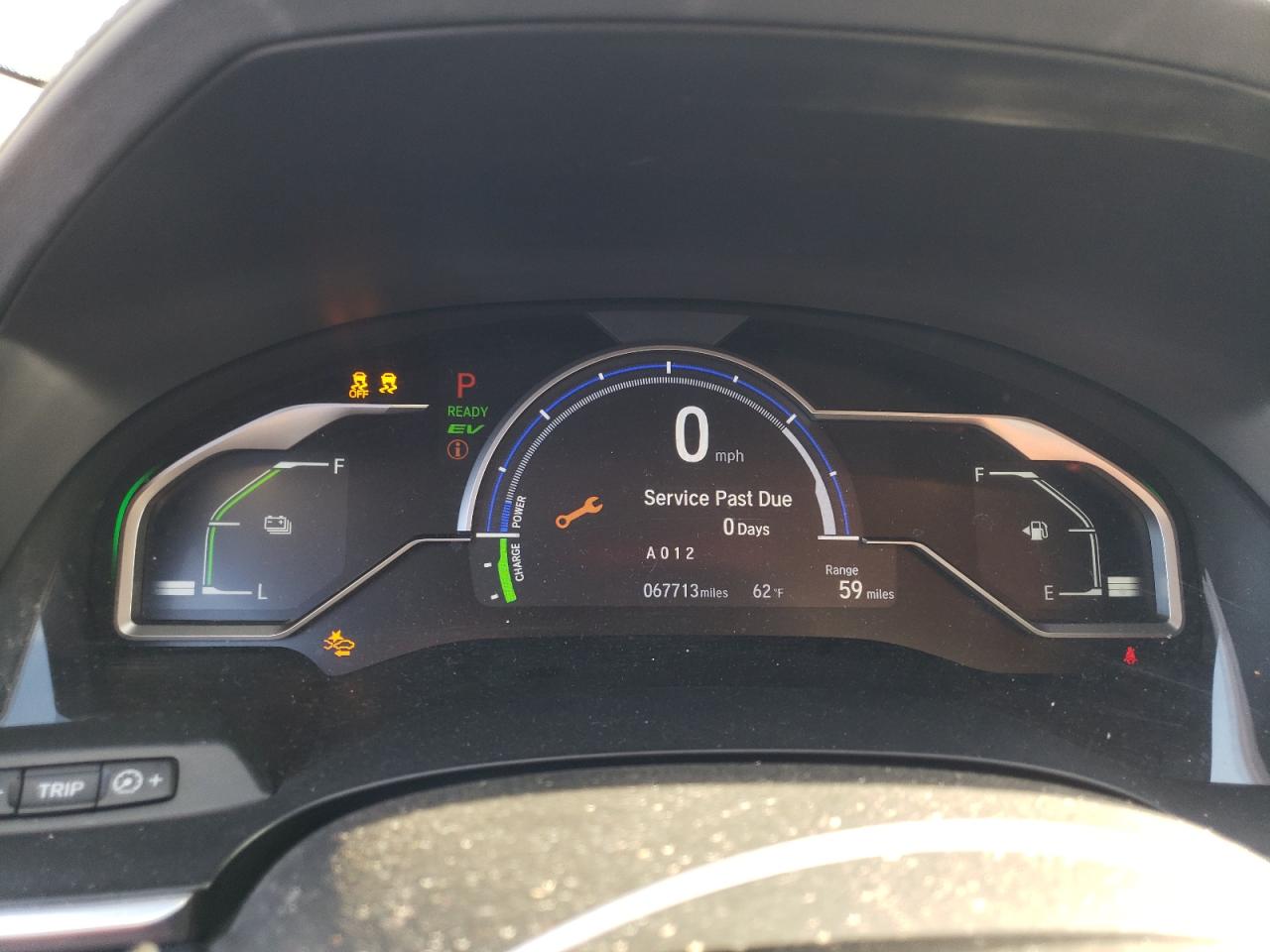 2018 Honda Clarity VIN JHMZC5F3XJC019361 Copart auction photo, front end damage thumbnail 9