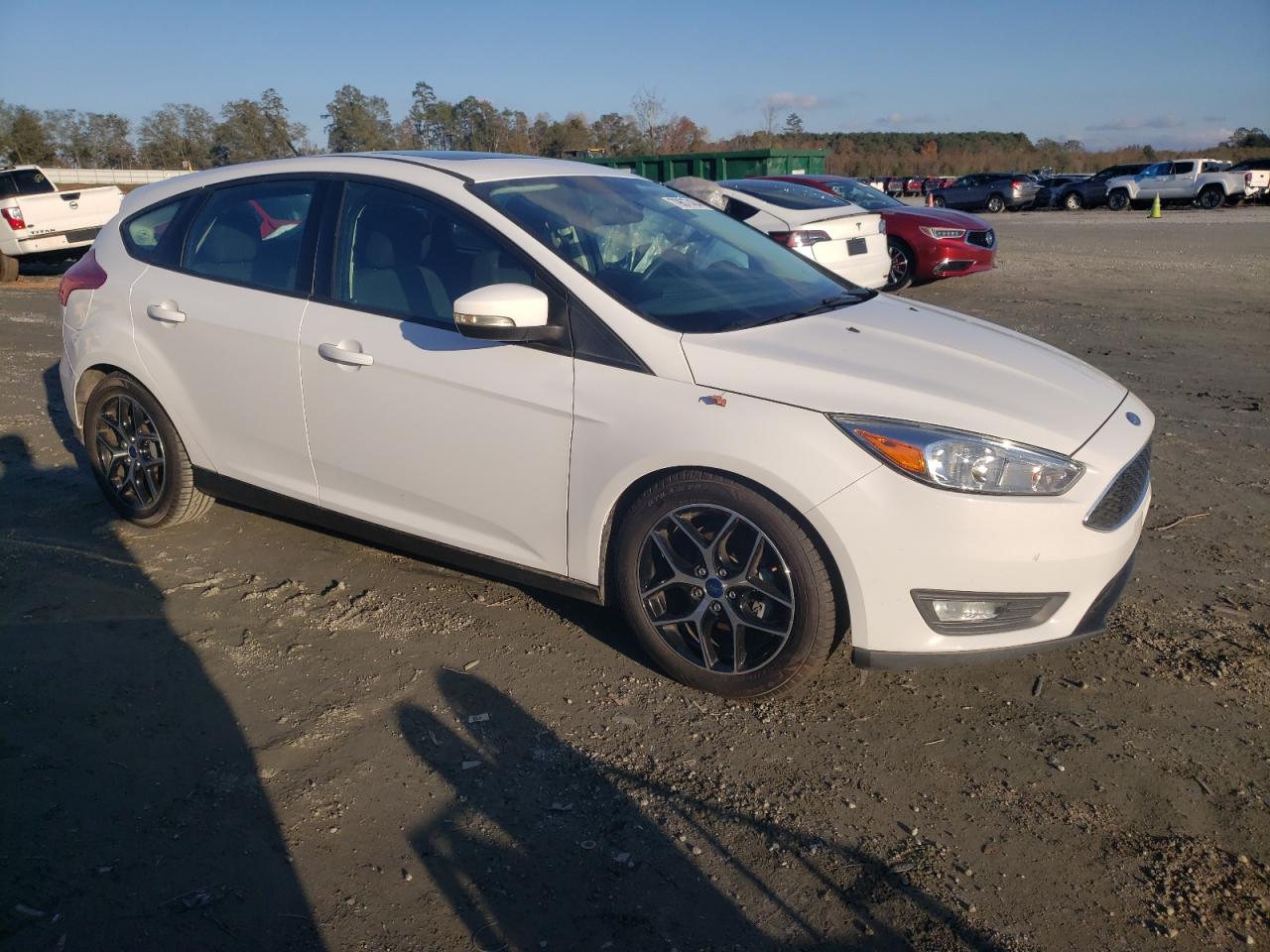 2017 Ford Focus VIN 1FADP3M29HL202278 Copart auction photo, minor dent/scratches damage thumbnail 4