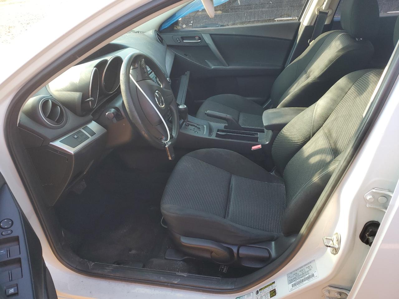 2013 Mazda 3 VIN JM1BL1U78D1776387 Copart auction photo, front end / side damage thumbnail 7