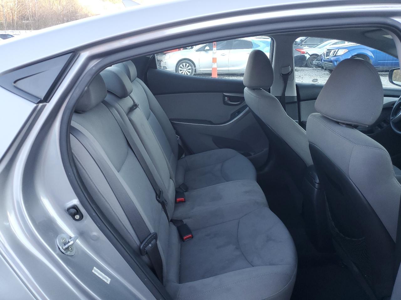 2013 Hyundai Elantra VIN KMHDH4AE8DU533767 Copart auction photo, rear end damage thumbnail 10