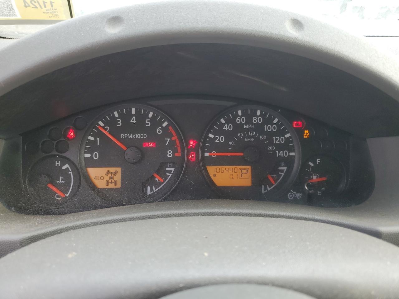 2017 Nissan Navara (Frontier) VIN 1N6AD0EV4HN777113 Copart auction photo, front end / all over damage thumbnail 9