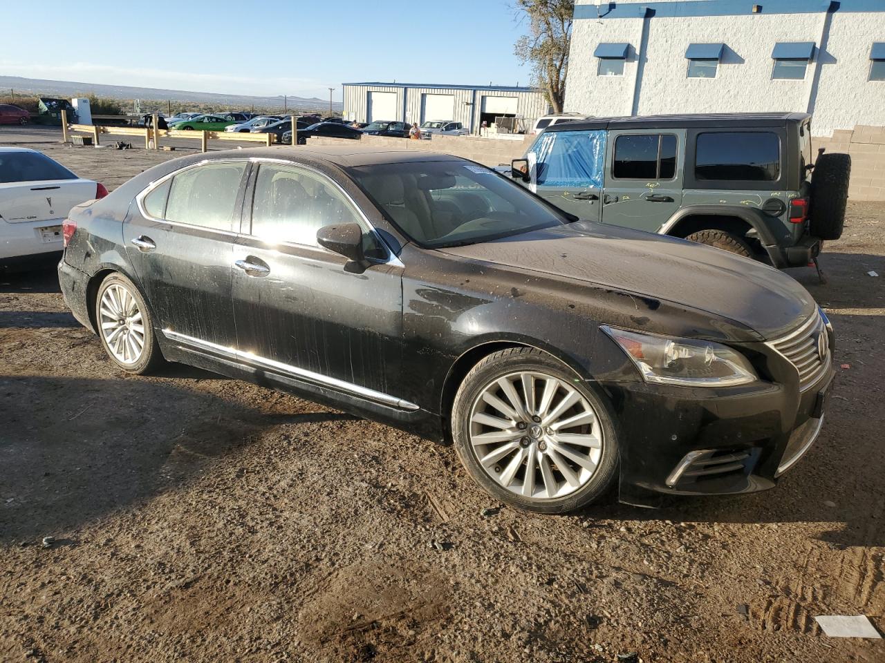 2013 Lexus LS VIN JTHBL5EF6D5119706 Copart auction photo, water/flood damage thumbnail 4