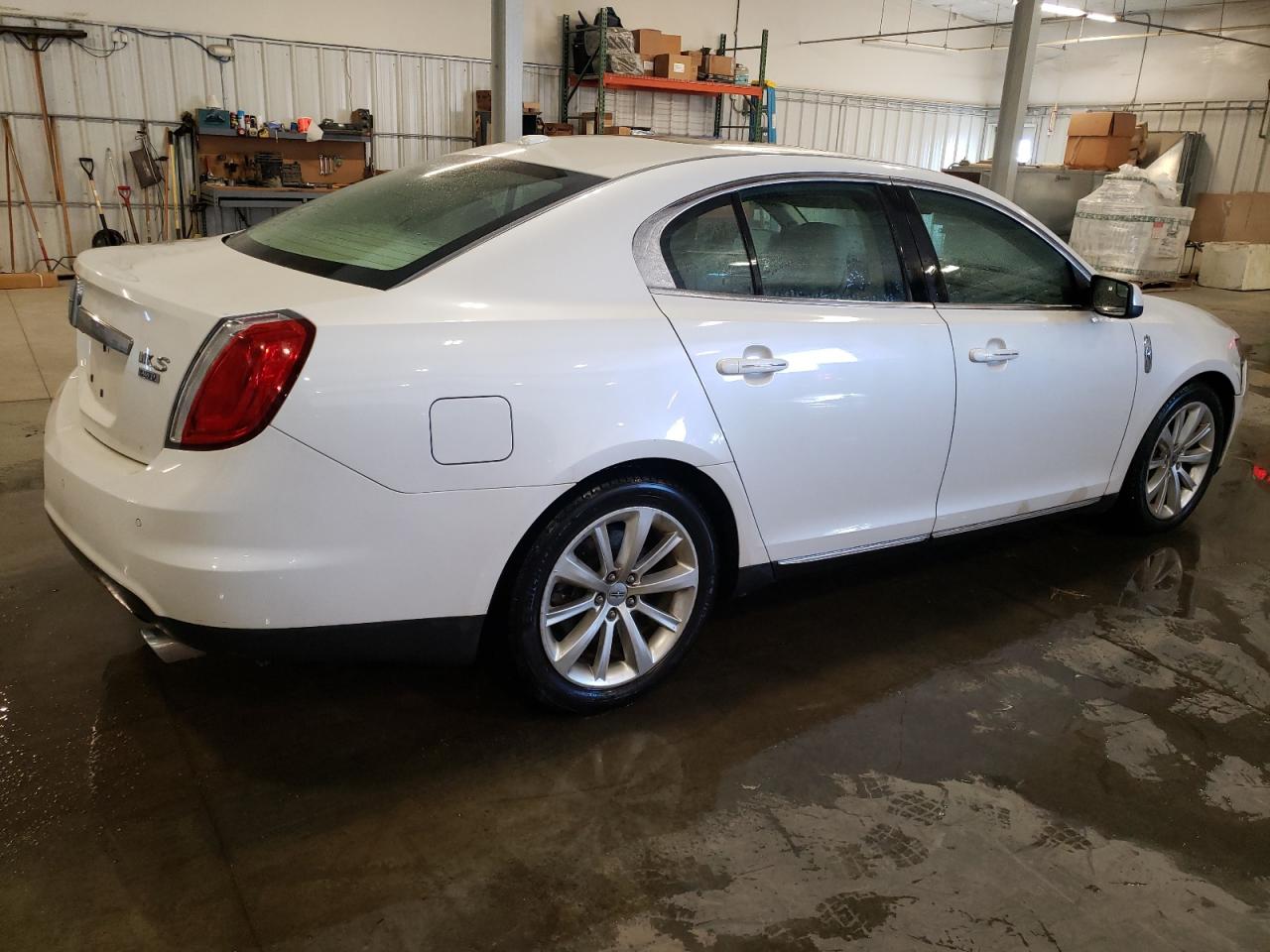 2010 Lincoln MKS VIN 1LNHL9ERXAG609655 Copart auction photo, front end / rear end damage thumbnail 3