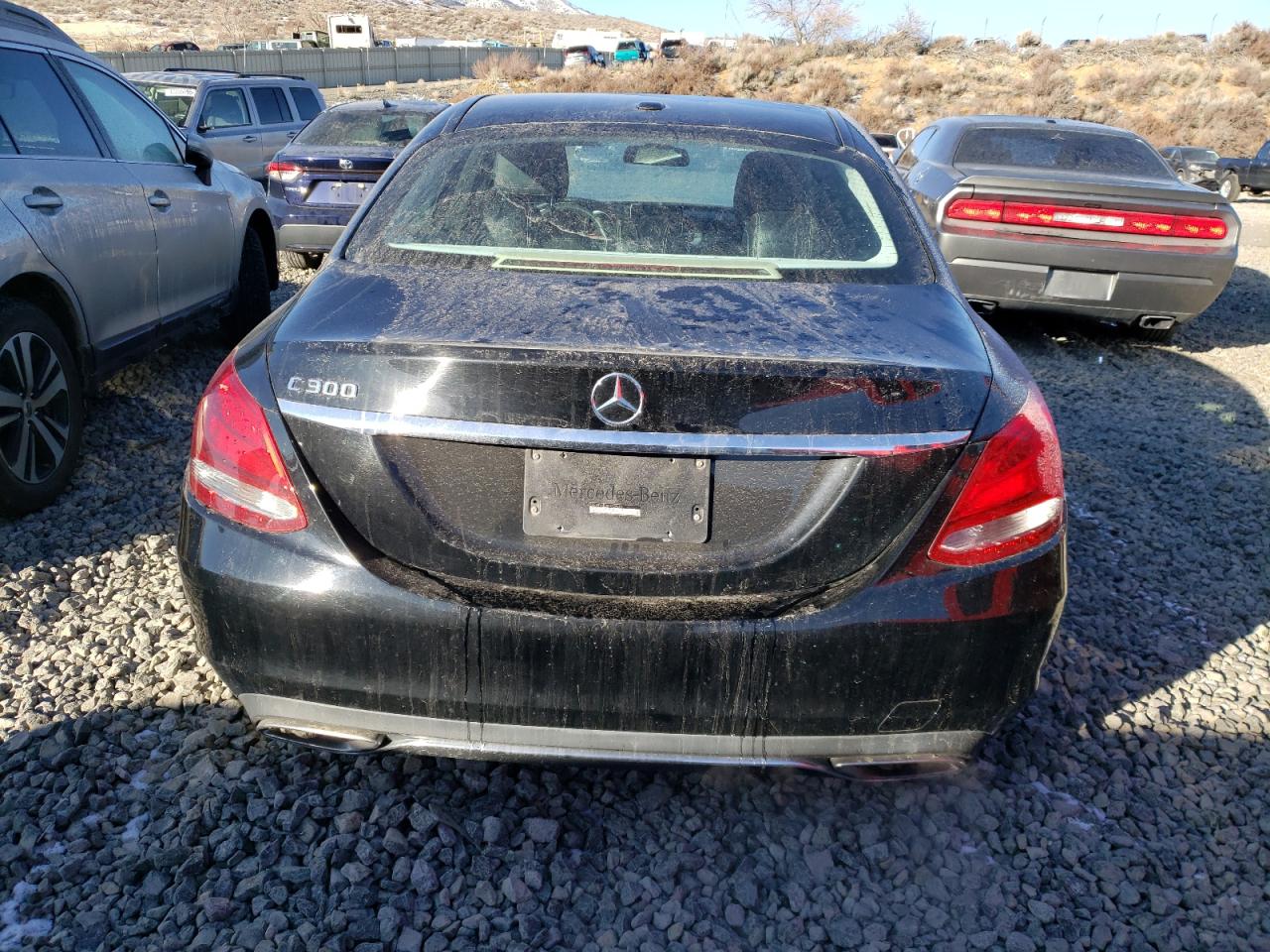 2017 Mercedes-Benz C-klasse VIN 55SWF4JB0HU224624 Copart auction photo, front end damage thumbnail 6