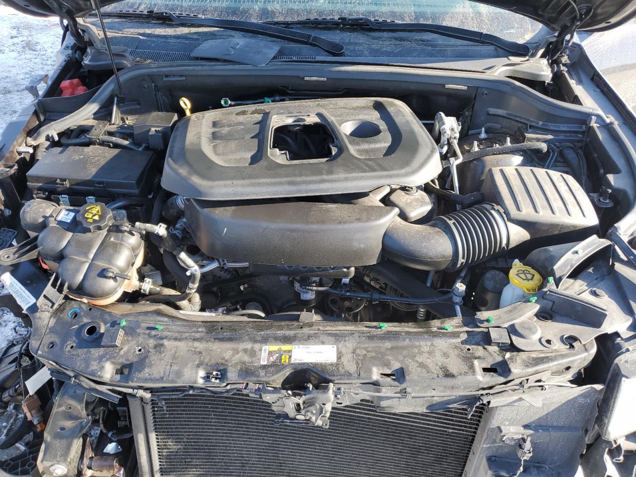 2020 Jeep Grand Cherokee VIN 1C4RJFBG0LC326806 Copart auction photo, front end / side damage thumbnail 12