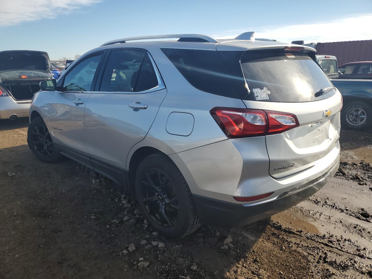 2018 Chevrolet Equinox VIN 3GNAXVEV4JS583966 Copart auction photo, front end / rear end damage thumbnail 2