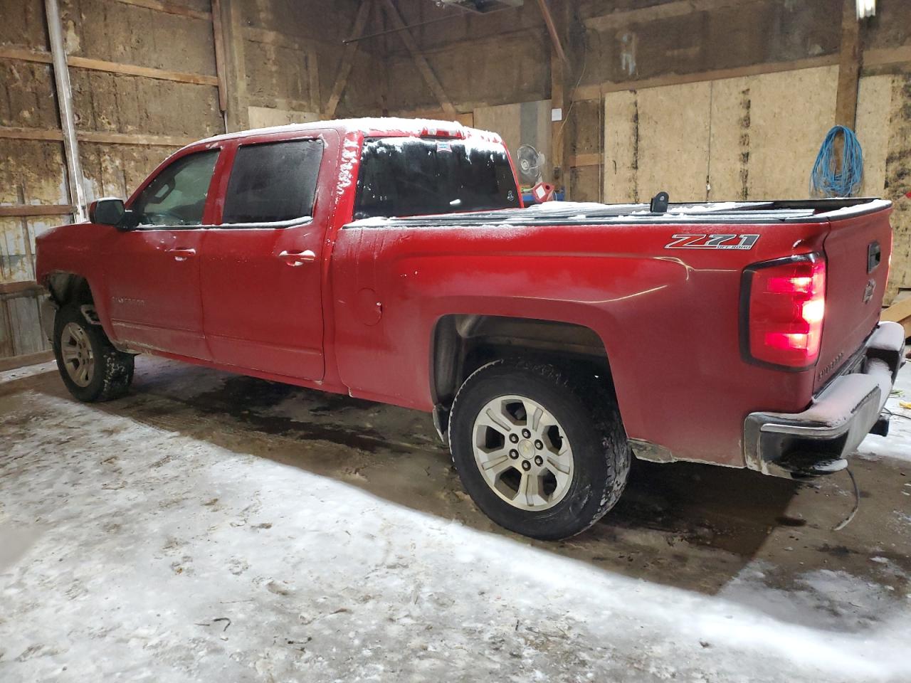 2015 Chevrolet Silverado VIN 1GCUKREC4FF202252 Copart auction photo, front end / rear end damage thumbnail 2