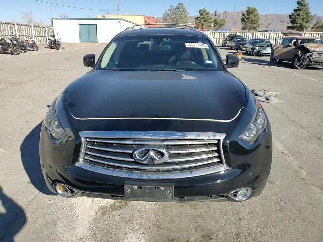 2012 Infiniti FX VIN JN8BS1MW6CM180366 Copart auction photo, side damage thumbnail 11