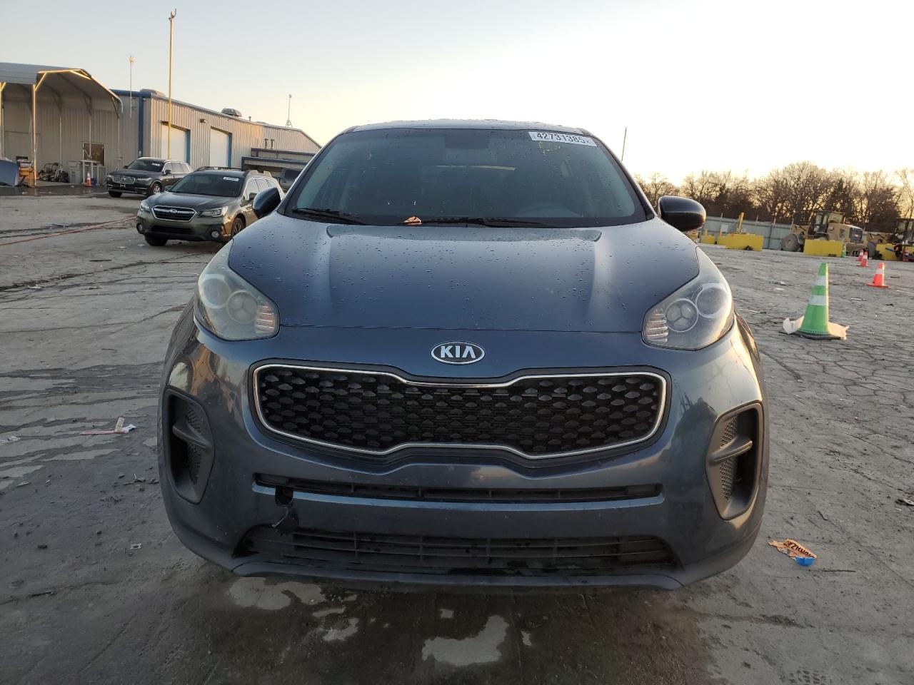 2018 KIA Sportage VIN KNDPM3AC6J7451424 Copart auction photo, vandalism / front end damage thumbnail 5