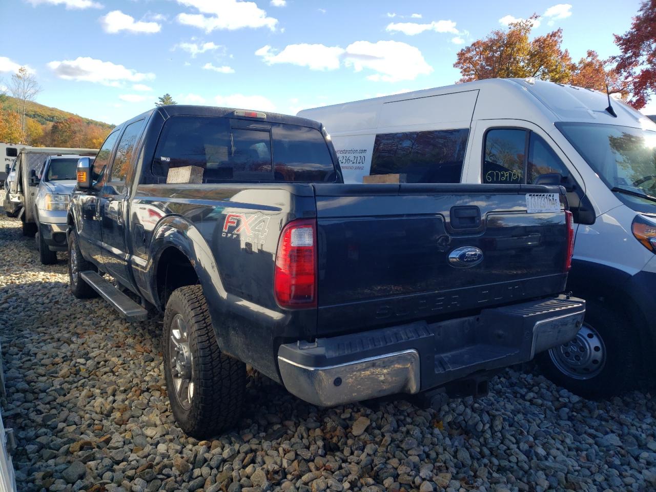 2015 Ford F350 VIN 1FT8W3BT2FED61719 Copart auction photo, side damage thumbnail 2