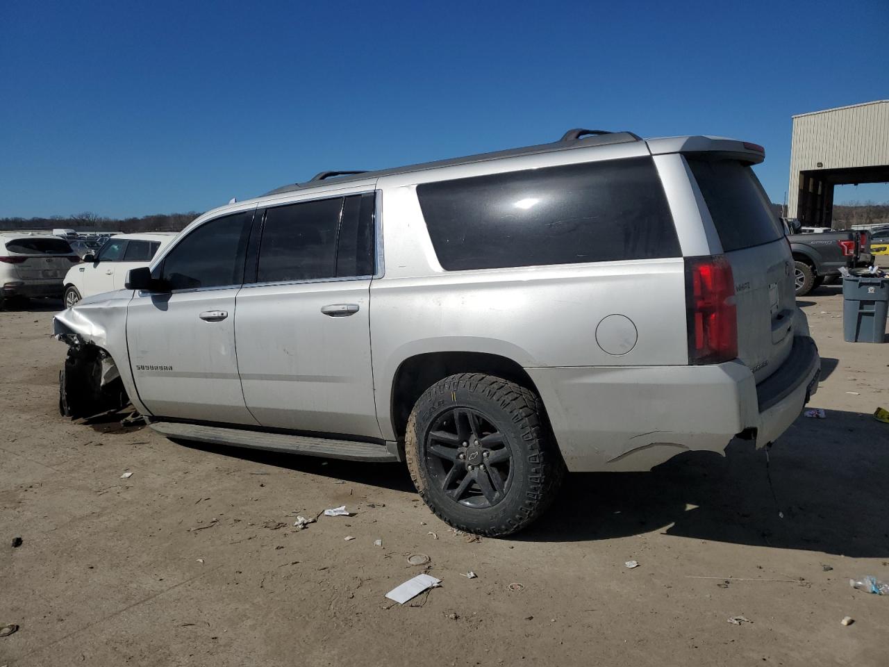 2016 Chevrolet Suburban VIN 1GNSKHKC3GR224675 Copart auction photo, front end / rear end damage thumbnail 2