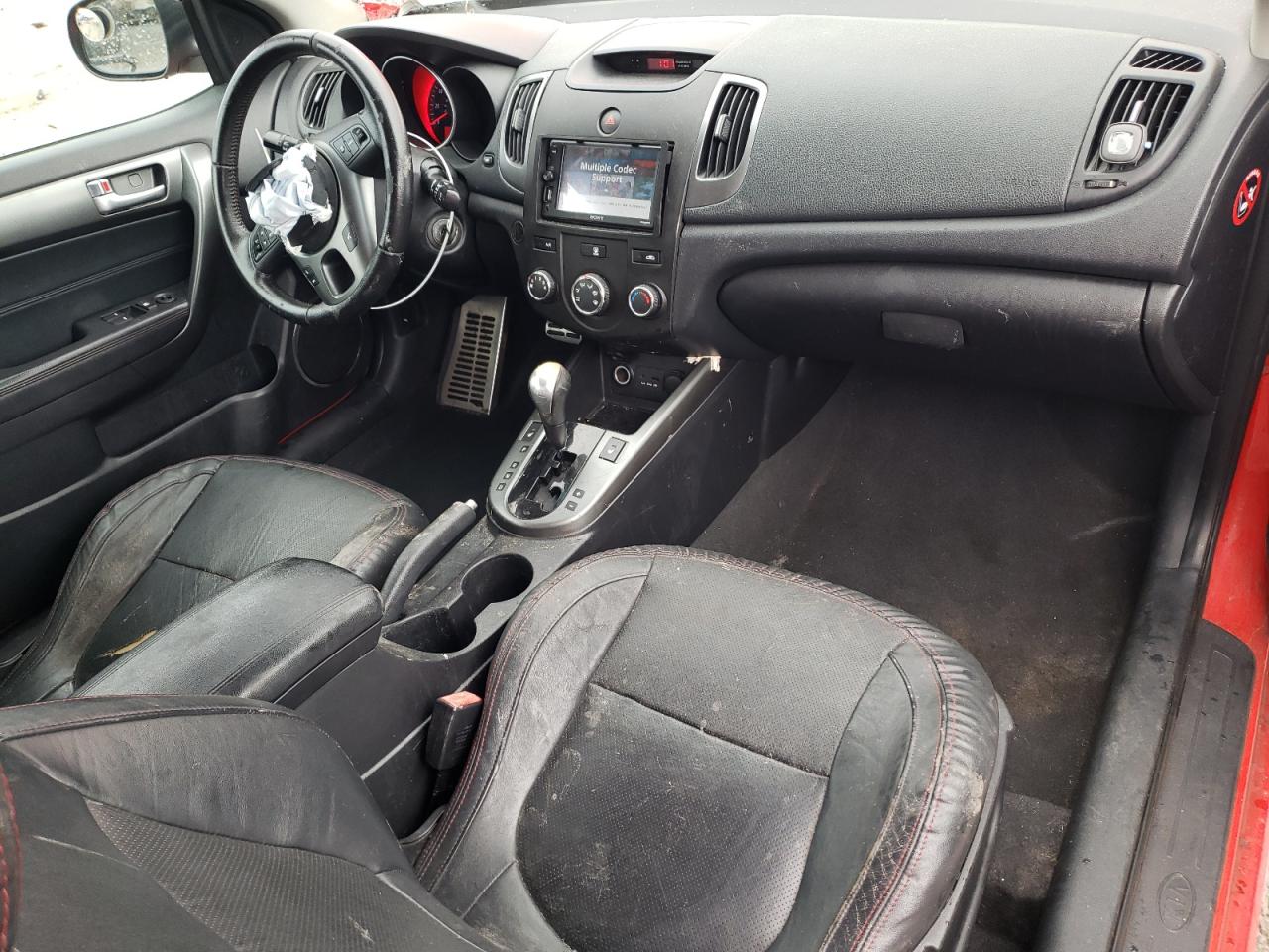 2010 KIA Forte VIN KNAFW6A32A5208595 Copart auction photo, front end damage thumbnail 8