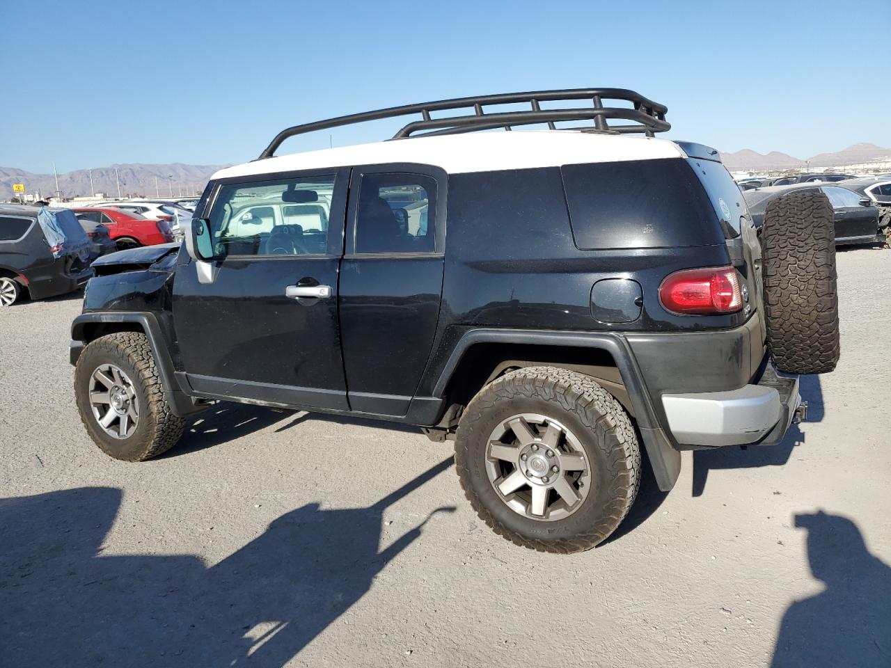 2010 Toyota FJ Cruiser VIN JTEBU4BF1AK083543 Copart auction photo, front end damage thumbnail 2