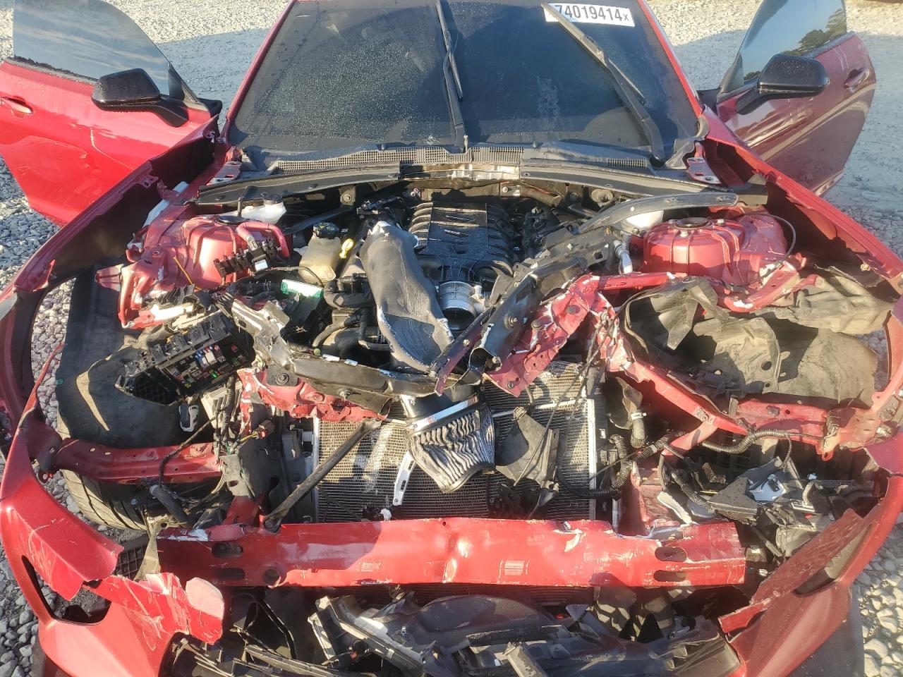 2018 Chevrolet Camaro VIN 1G1FE1R70J0153425 Copart auction photo, front end damage thumbnail 11