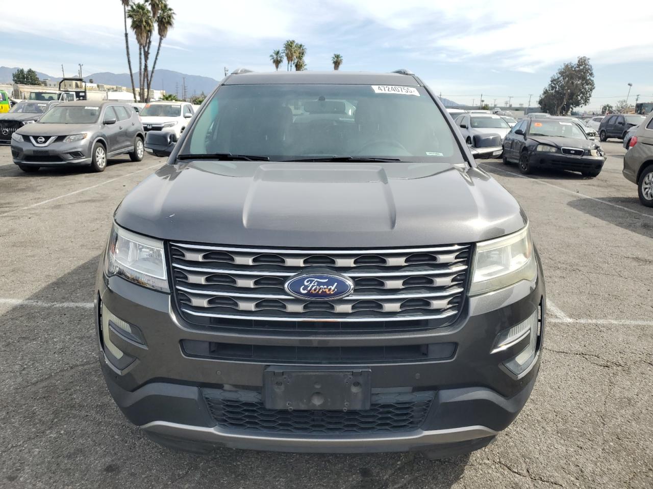 2016 Ford Explorer VIN 1FM5K7DH5GGC15556 Copart auction photo, rear end damage thumbnail 5