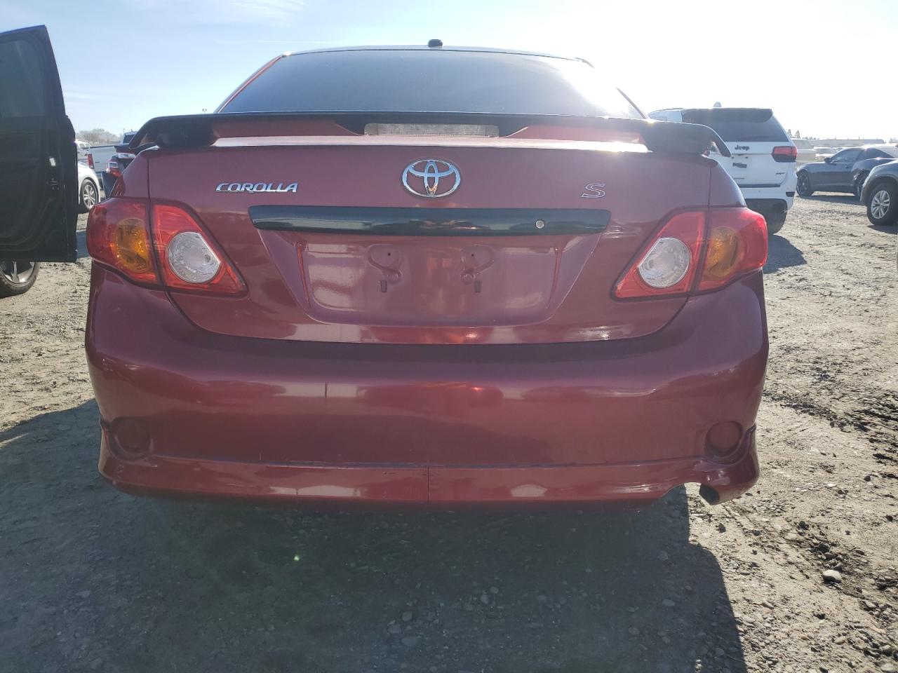 2009 Toyota Corolla VIN 2T1BU40E49C132830 Copart auction photo, front end / rear end damage thumbnail 6
