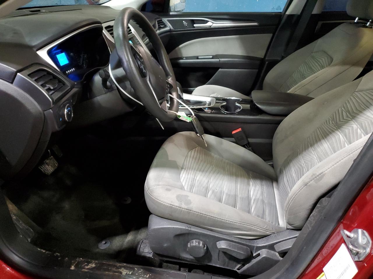 2016 Ford Fusion VIN 3FA6P0G74GR365192 Copart auction photo, rear end damage thumbnail 7