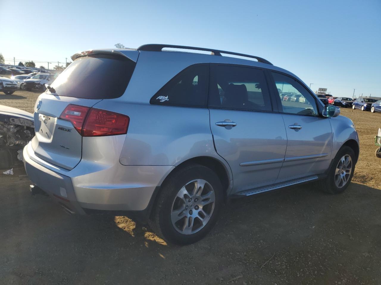 2007 Acura MDX VIN 2HNYD28287H525638 Copart auction photo, rear end damage thumbnail 3