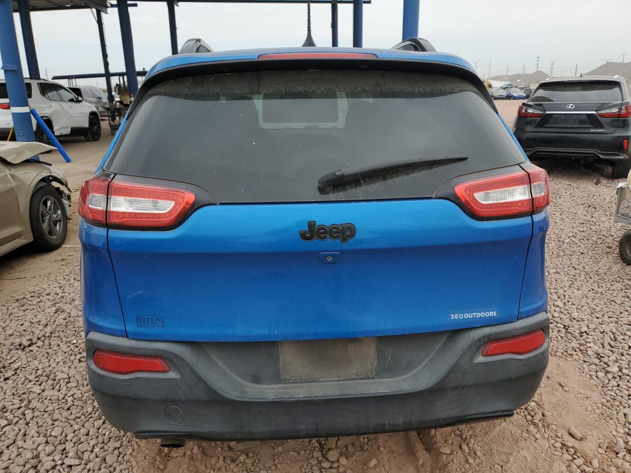 2018 Jeep Grand Cherokee VIN 1C4PJLCB7JD620655 Copart auction photo, front end damage thumbnail 6