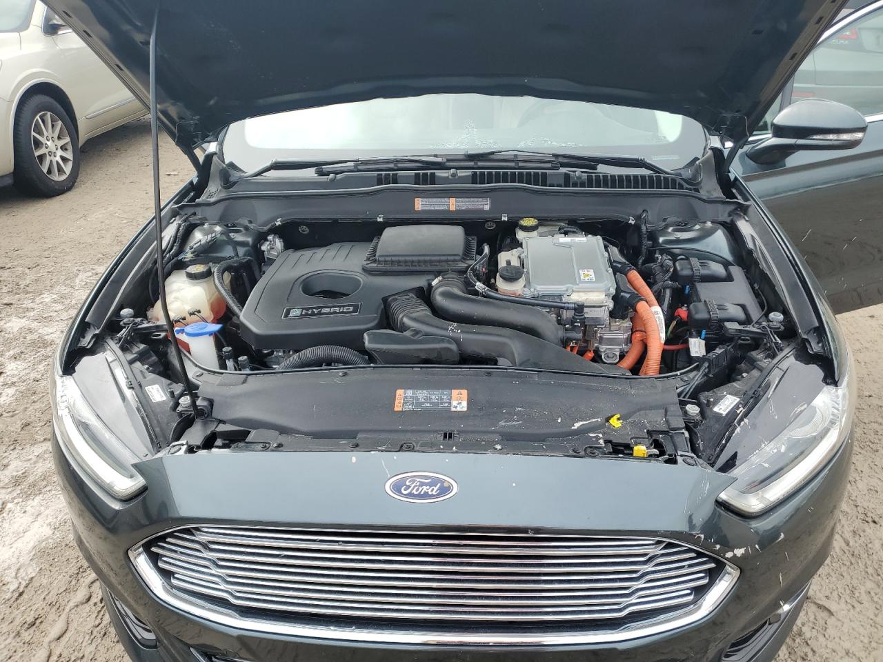 2015 Ford Fusion VIN 3FA6P0RU8FR301299 Copart auction photo, water/flood damage thumbnail 11