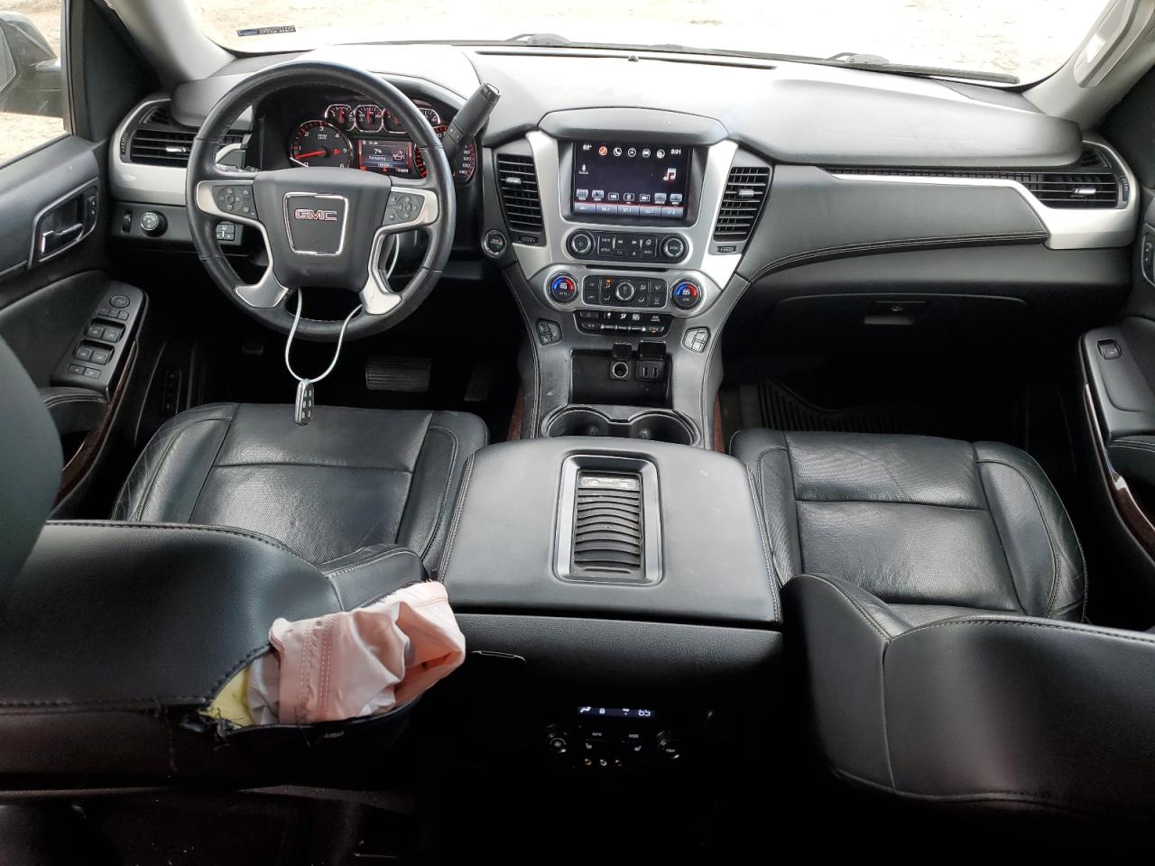 2016 GMC Yukon VIN 1GKS1BKC7GR204782 Copart auction photo, side / front end damage thumbnail 8