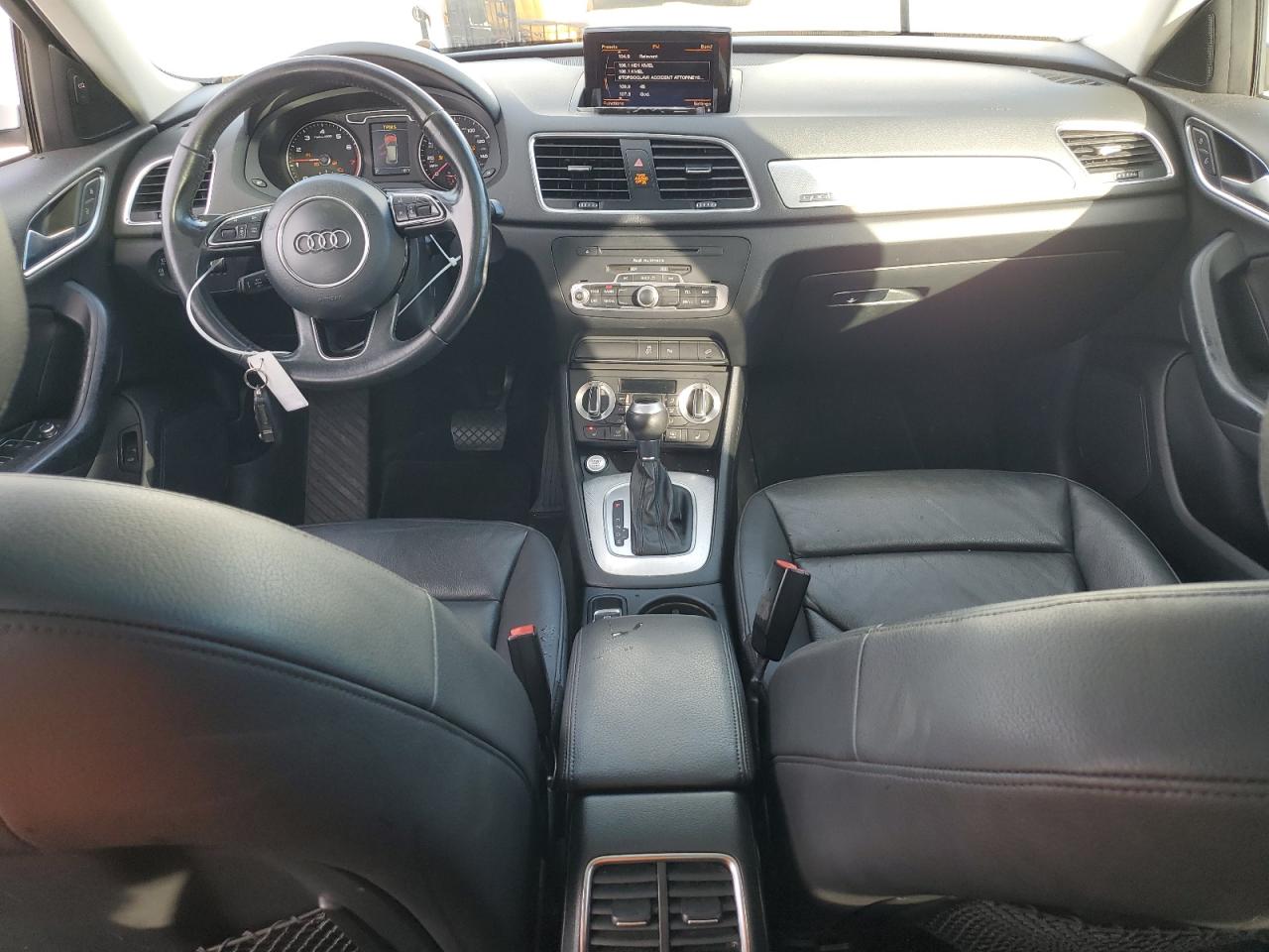 2015 Audi Q3 VIN WA1EFCFS5FR008916 Copart auction photo, front end / side damage thumbnail 8