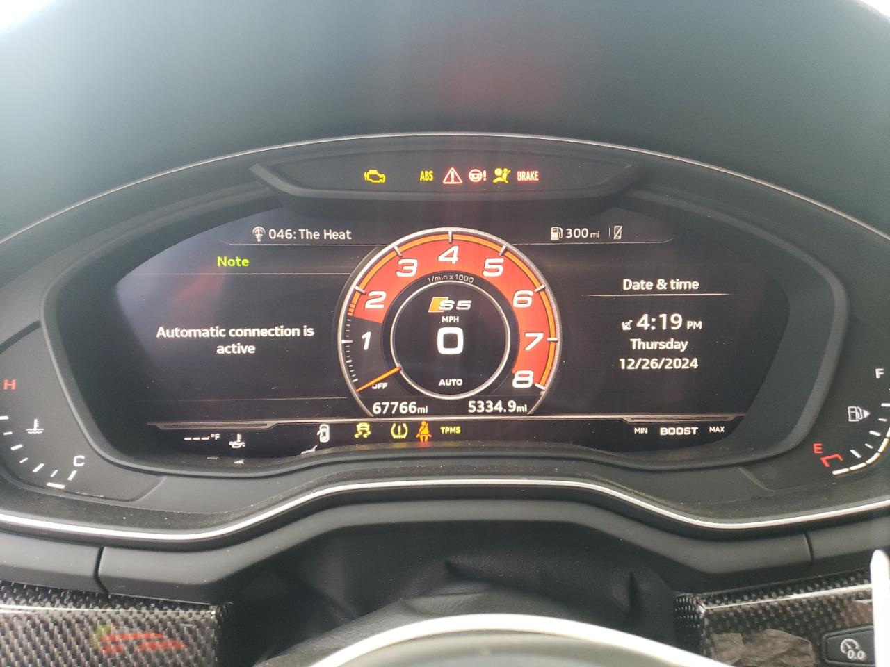 2018 Audi RS5 VIN WAUC4CF58JA040664 Copart auction photo, all over / front end damage thumbnail 9