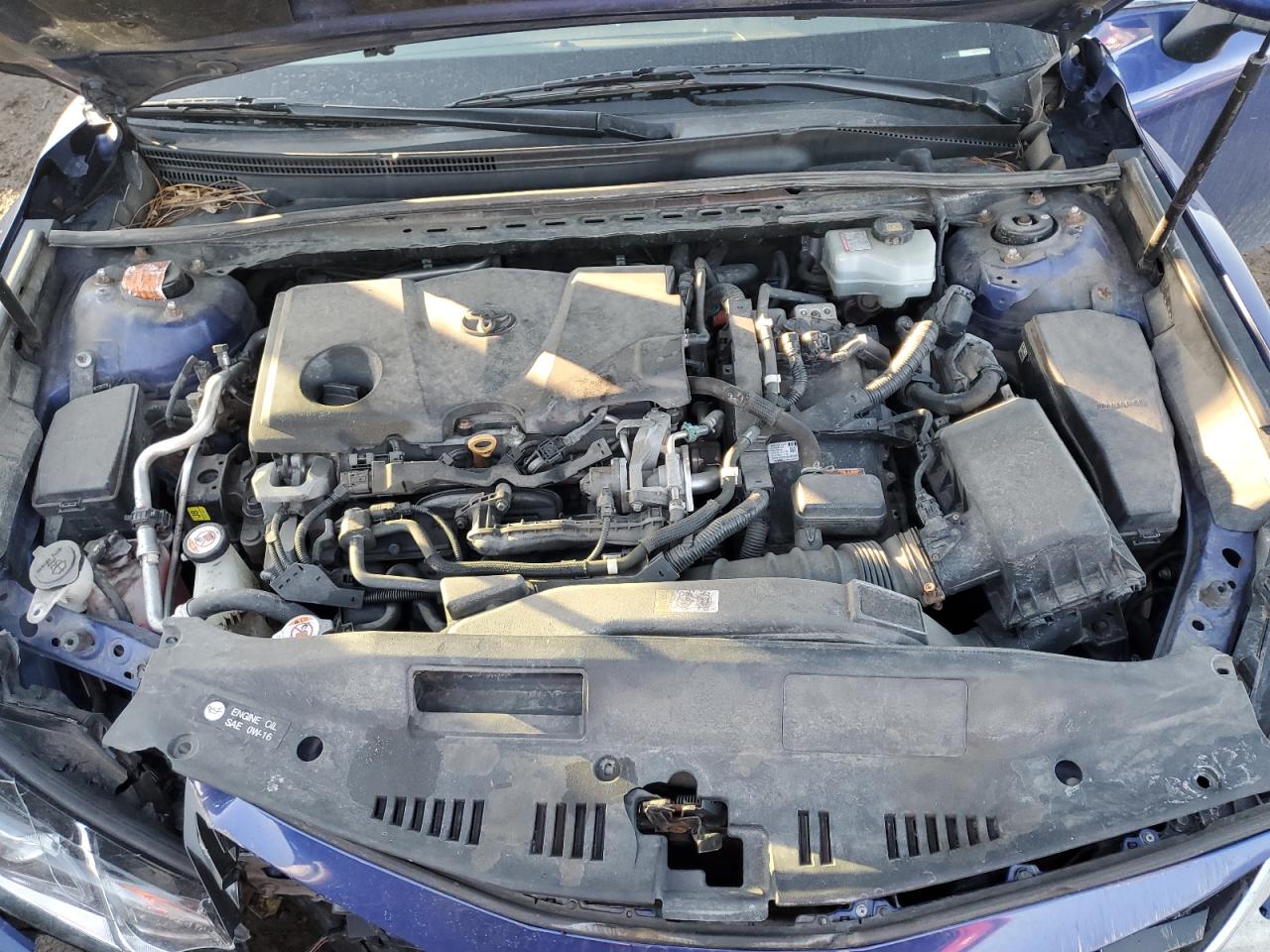 2018 Toyota Camry VIN 4T1B31HK0JU504890 Copart auction photo, front end / rear end damage thumbnail 11