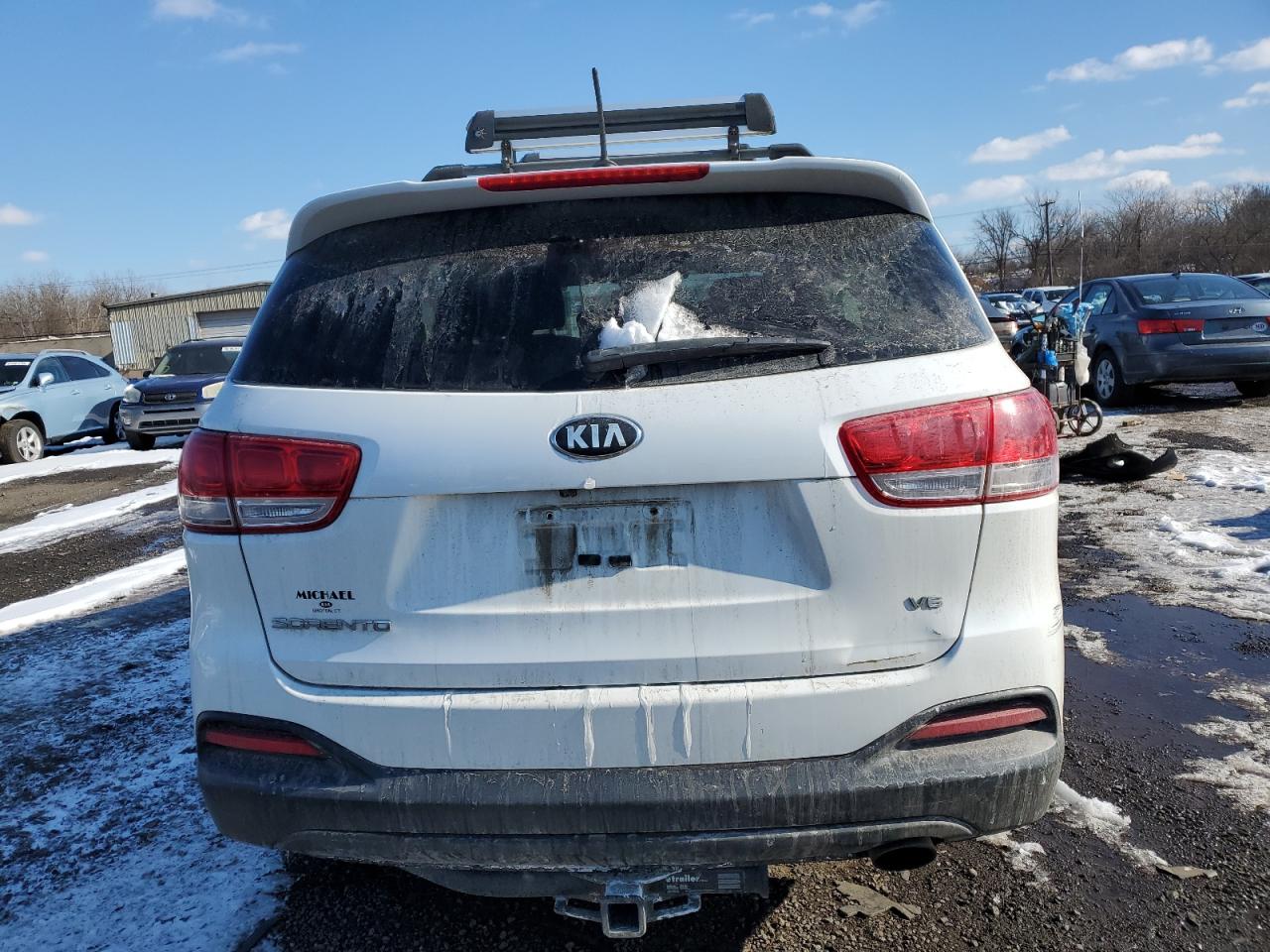2017 KIA Sorento VIN 5XYPGDA56HG224133 Copart auction photo, side damage thumbnail 6