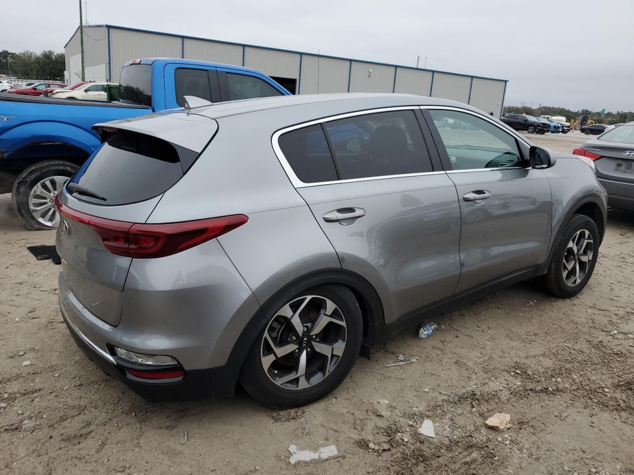2021 KIA Sportage VIN KNDPM3AC0M7875959 Copart auction photo, rear end damage thumbnail 3