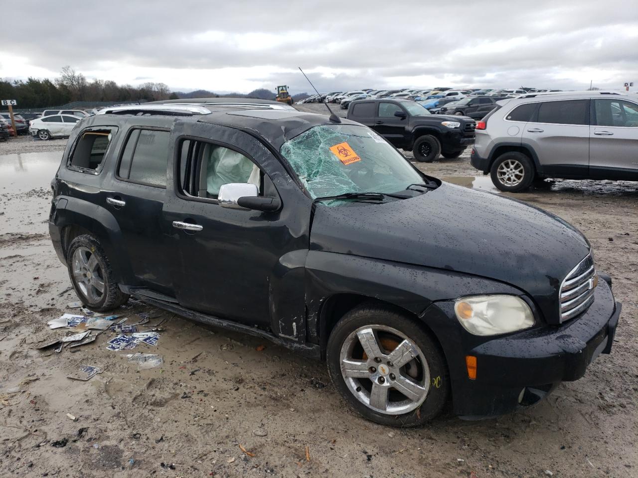 2011 Chevrolet HHR VIN 3GNBACFU2BS655832 Copart auction photo, all over damage thumbnail 4