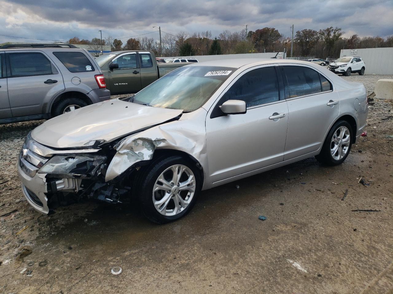 2012 Ford Fusion VIN 3FAHP0HA1CR355460