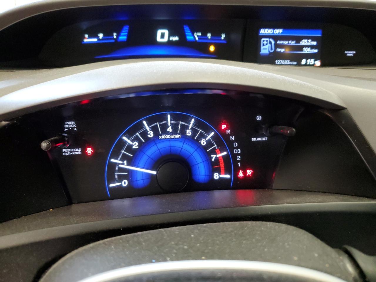 2012 Honda Civic VIN 19XFB2F59CE391342 Copart auction photo, front end damage thumbnail 9