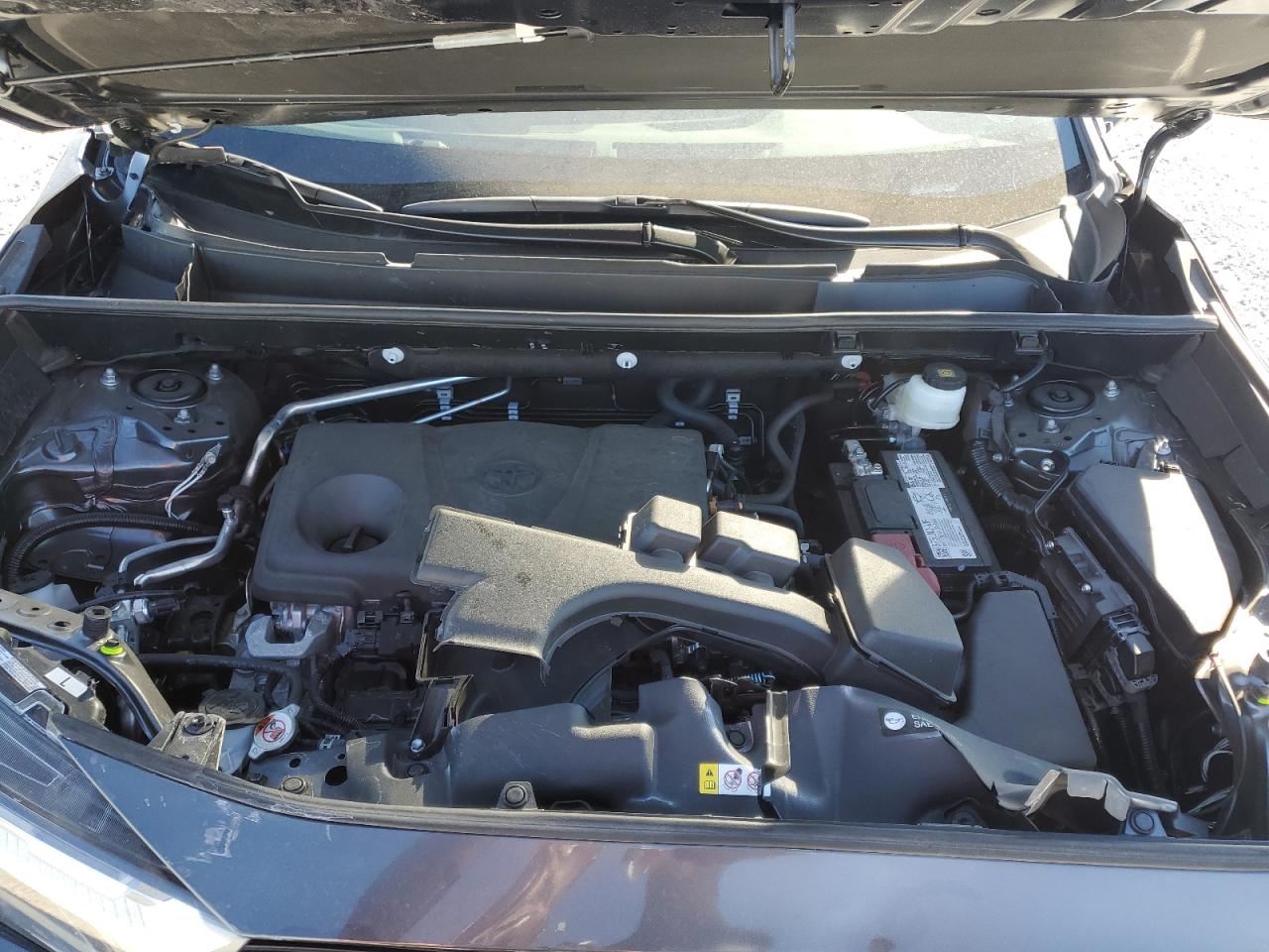 2023 Toyota RAV 4 VIN 2T3H1RFV7PC230410 Copart auction photo, front end / mechanical damage thumbnail 12